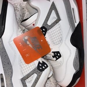 Nike Air White and Black Sneakers